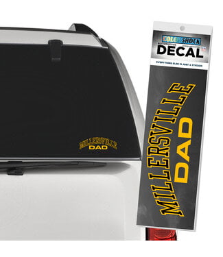 Millersville Dad Decal