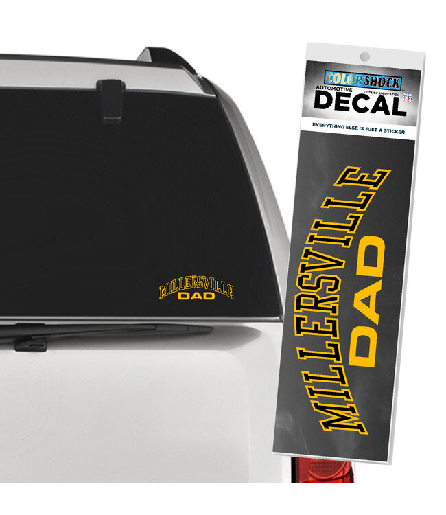 Millersville Dad Decal