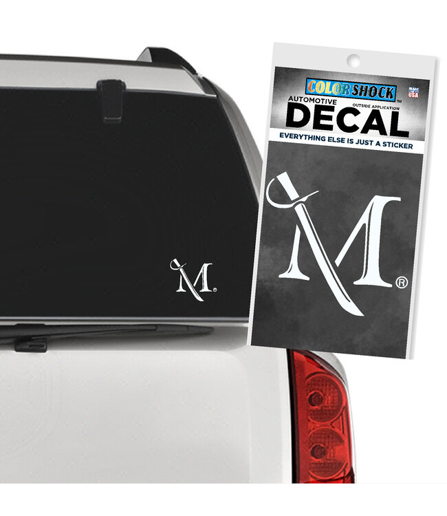 M Sword Decal - Small