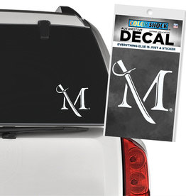 M Sword Decal Large