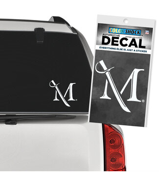 M Sword Decal Large