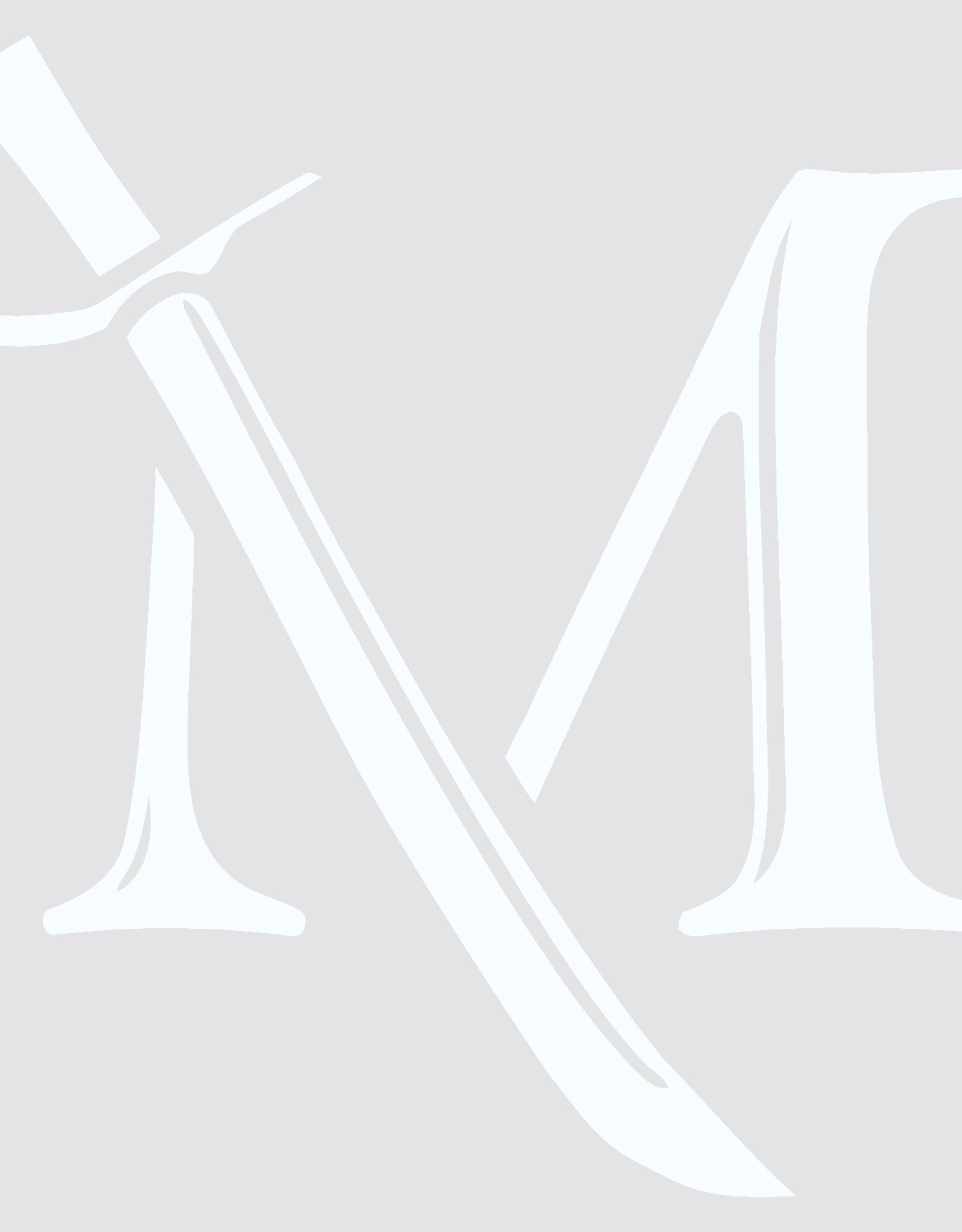 M Sword Decal Large