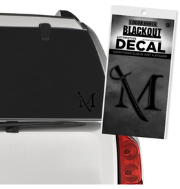 Blackout M Sword Decal