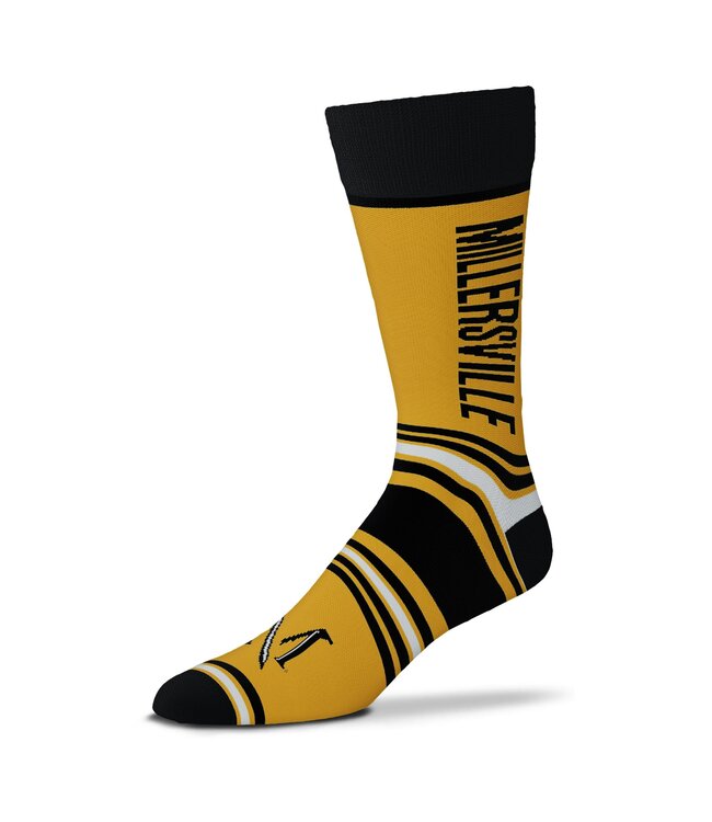 Gold "Go Team" Calf Socks
