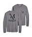 League Longsleeve Vintage Pocket Tee Midnight Heather
