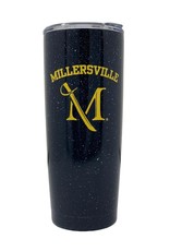 Black Speckled Vacuum Hiker Travel Tumbler