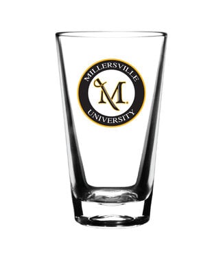 M Sword Circle Pub Glass - 14oz
