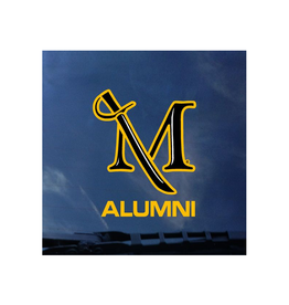 M Sword Over Alumni Decal