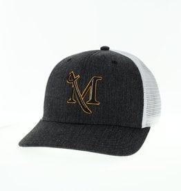 League Mid Pro Snapback with M-Sword White/Black