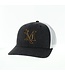 League Mid Pro Snapback with M-Sword White/Black