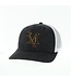 League Mid Pro Snapback with M-Sword White/Black