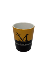 Black and Gold Shot Glass