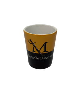 Black and Gold Shot Glass