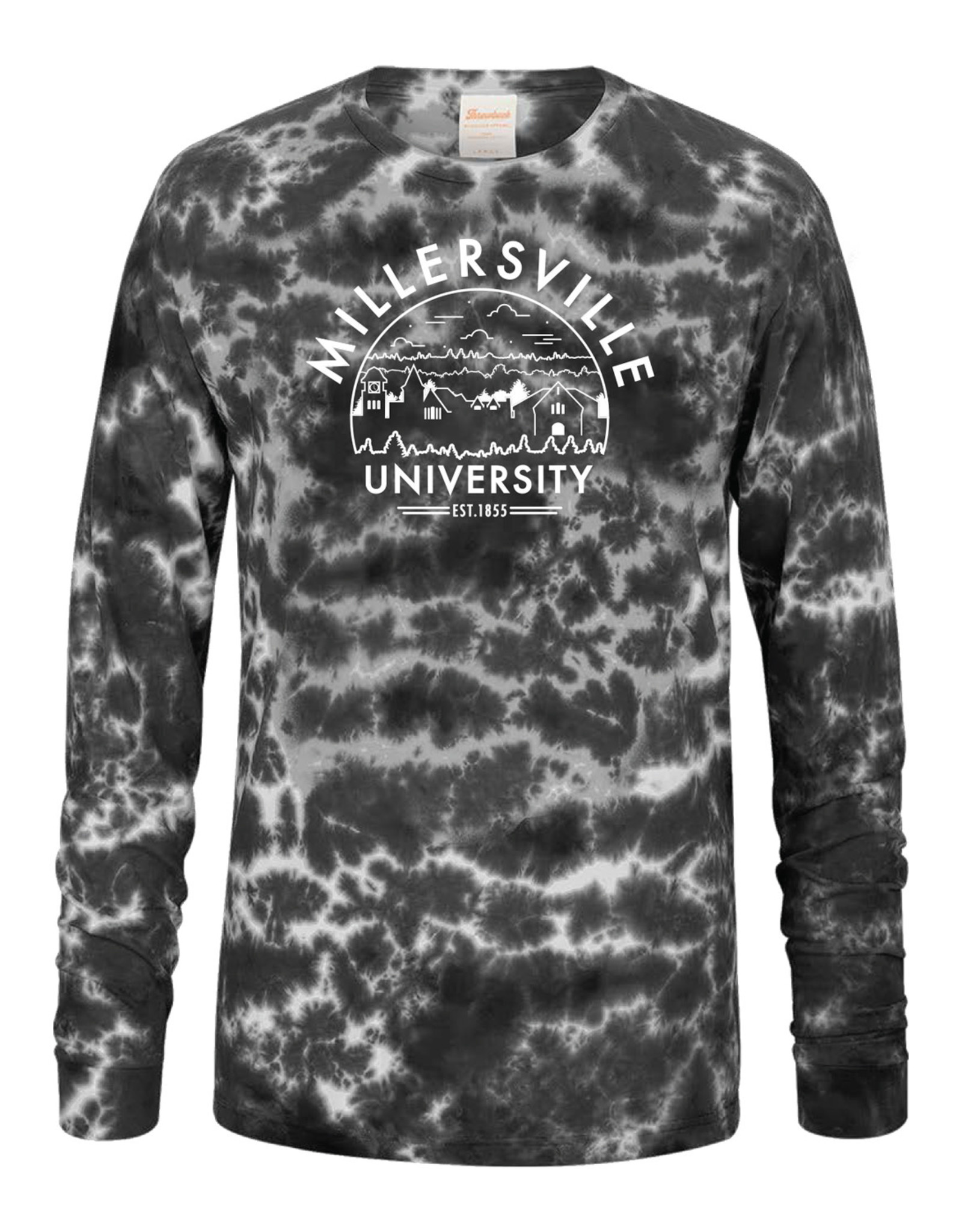 Wash Black Store Tee Millersville Longsleeve Crinkle University -