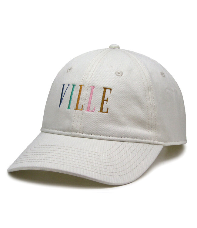 Ville Rainbow Embroidered Hat