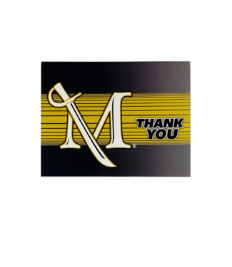 Millersville M Sword Thank You Card