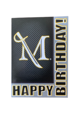 Millersville Happy Birthday M Sword Grid Card