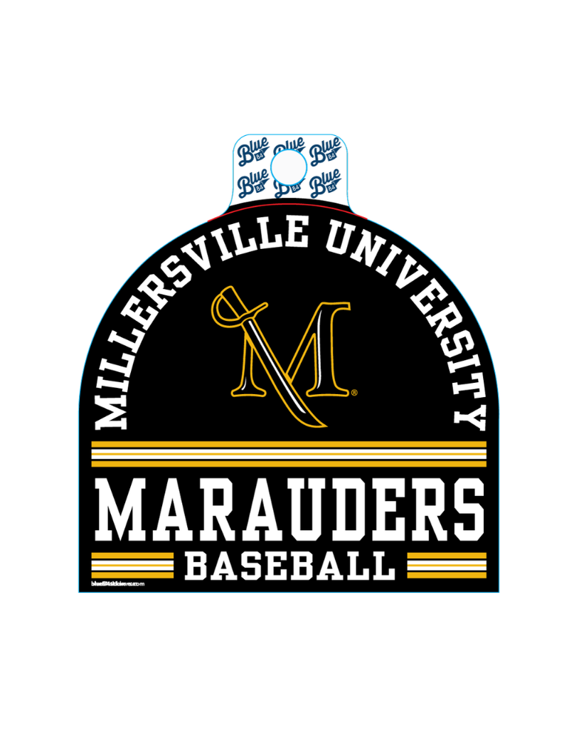 Stitch Lawn Chair Sticker - Millersville University Store