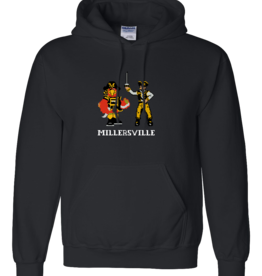 8-Bit Skully/Marauder Hood Black