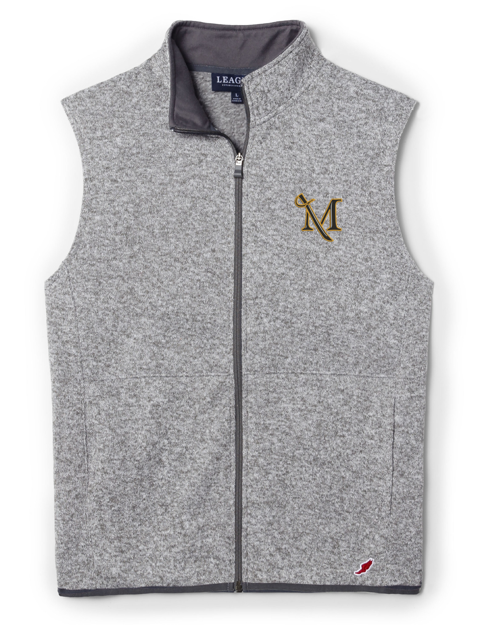 League Saranac Vest with Embroidery