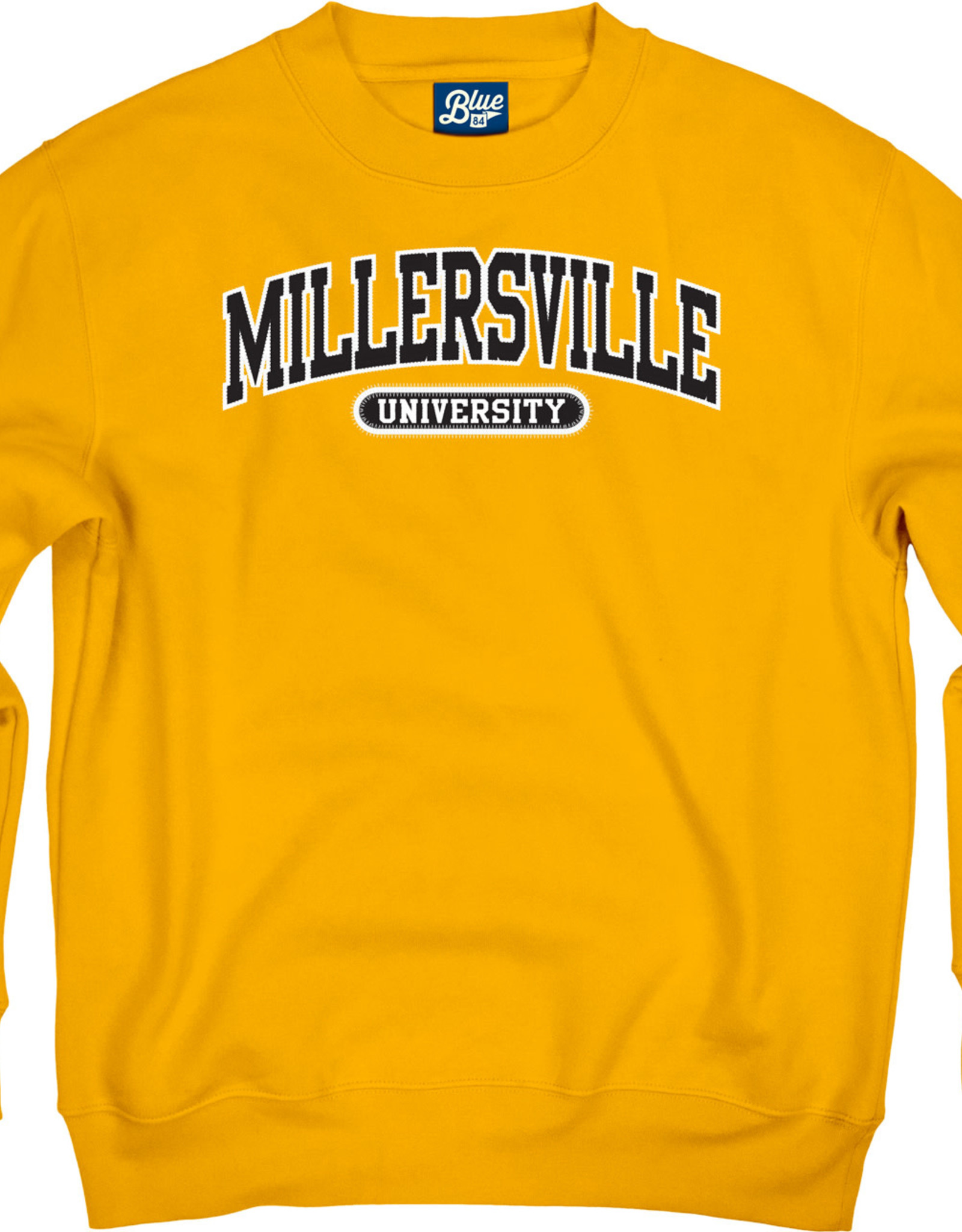 Premium Gold Crew Millersville Marauders Applique