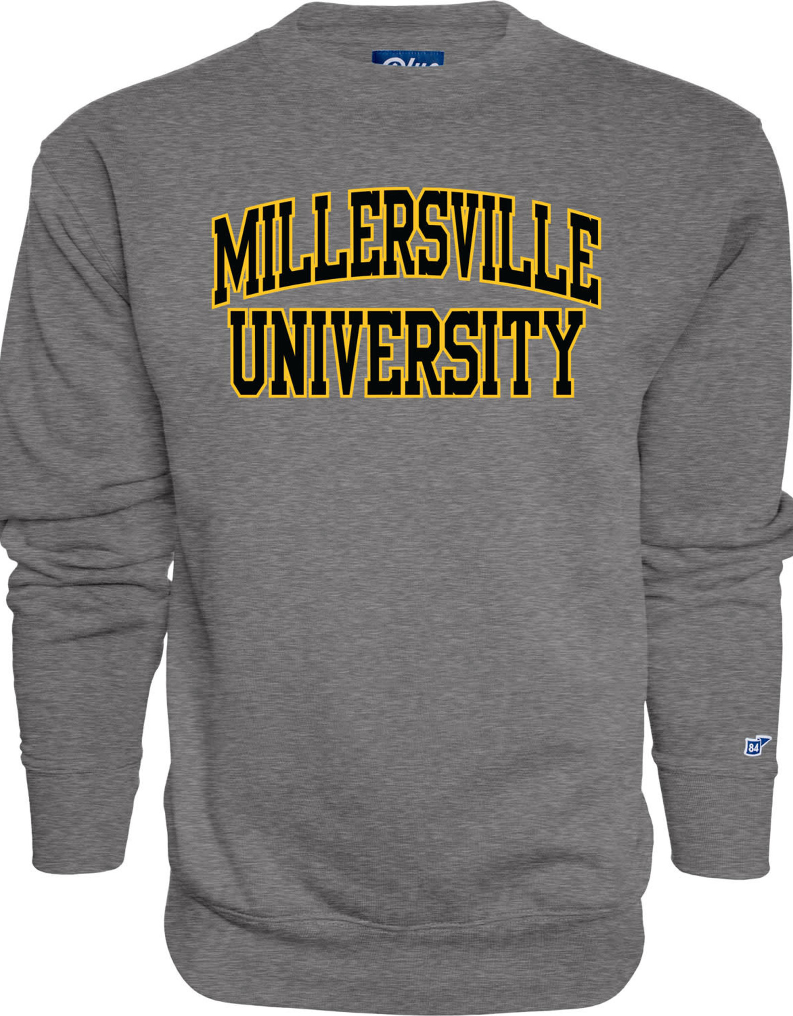 Premium Graphite Millersville University Crew with Applique