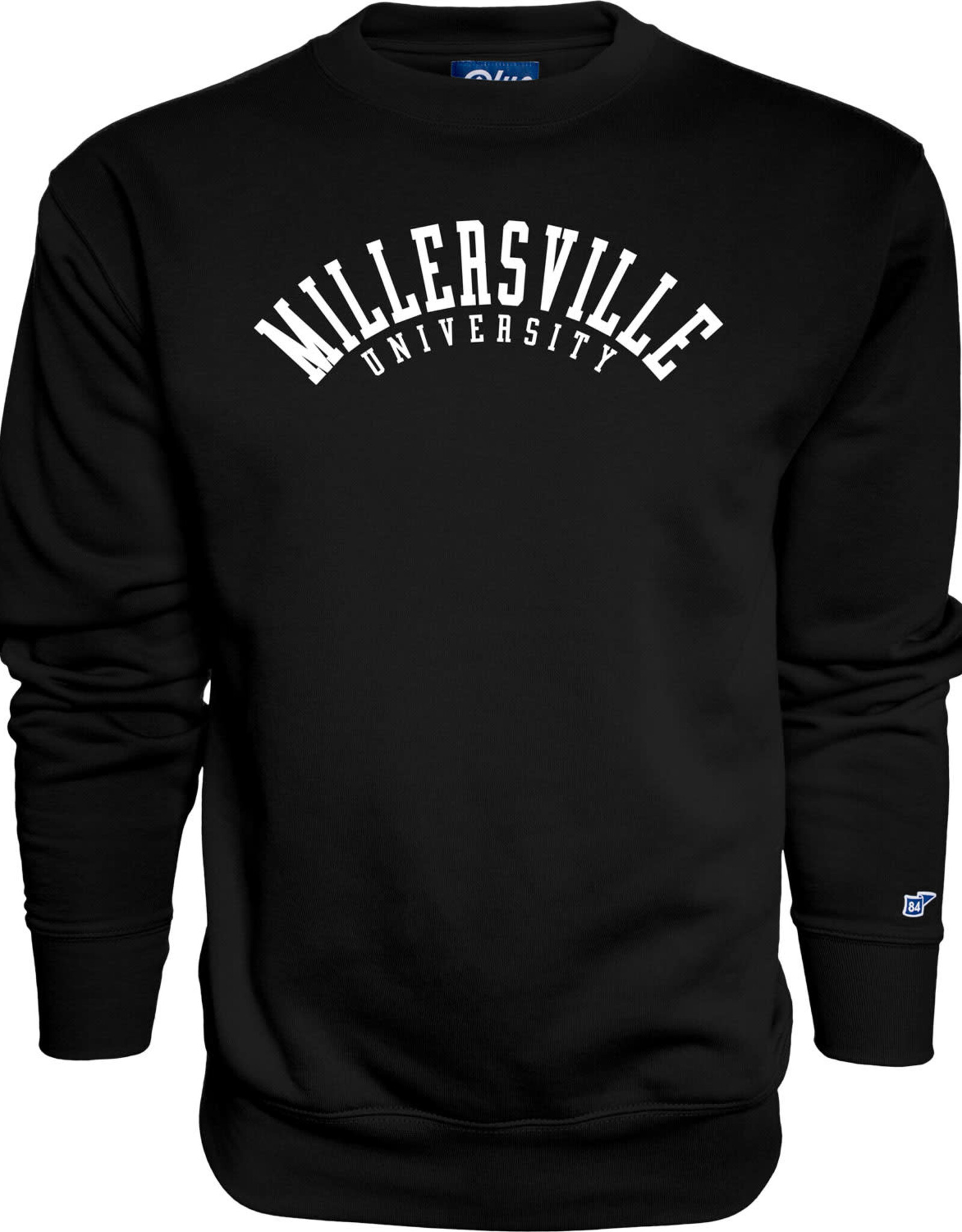Premium Black Crew with White Felt