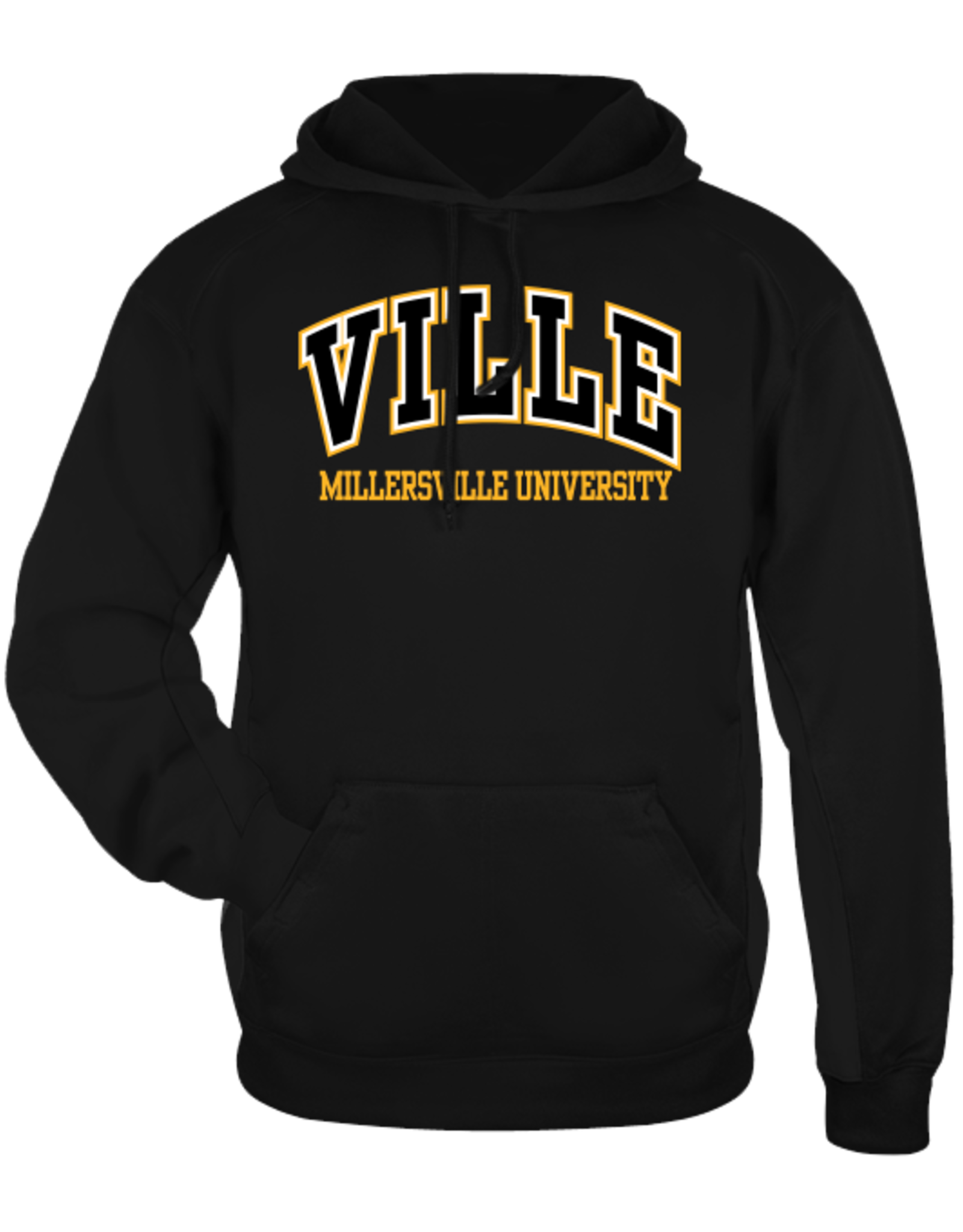 Tech Performance Fleece Hood with Sewn Letters