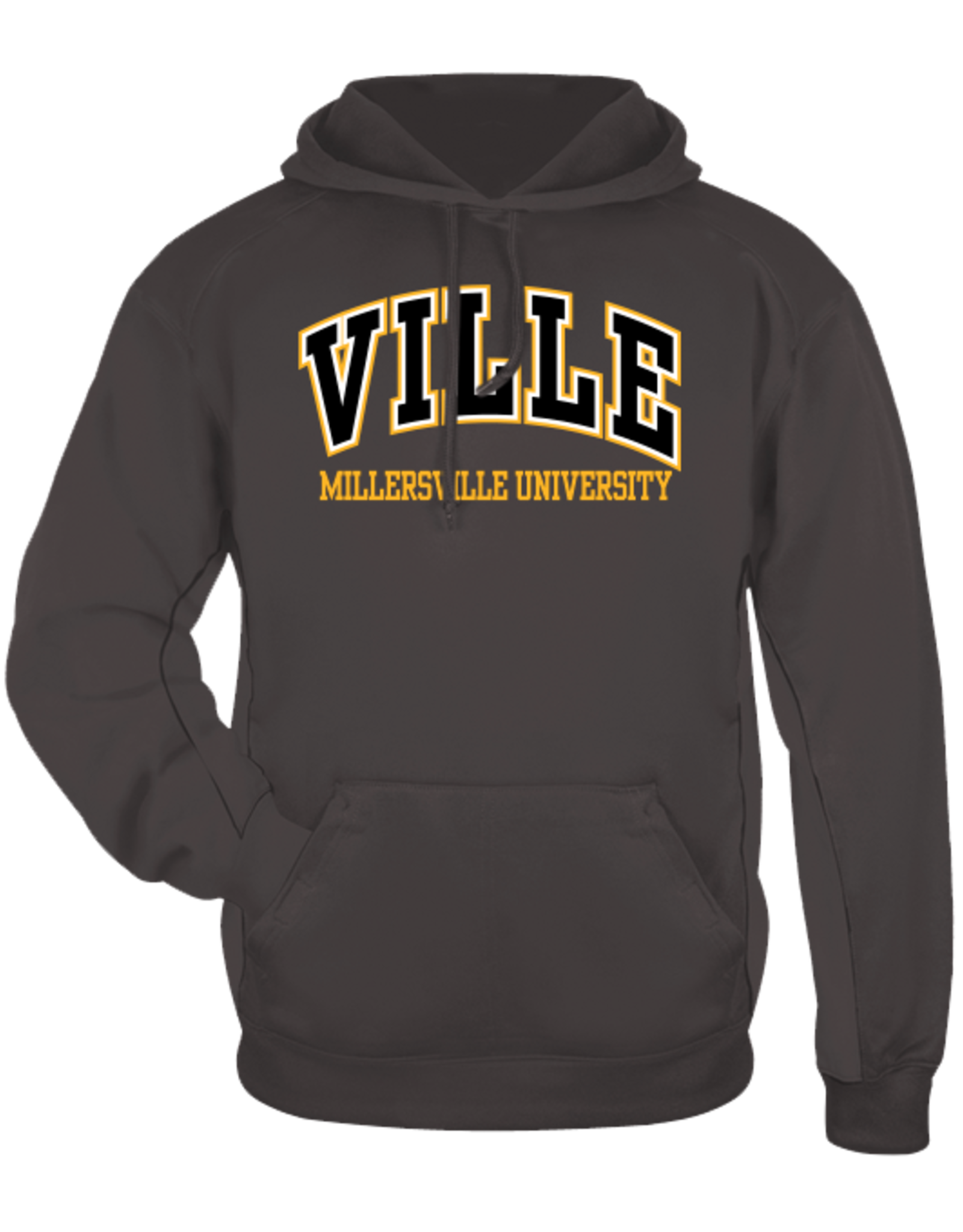 Tech Performance Fleece Hood with Sewn Letters