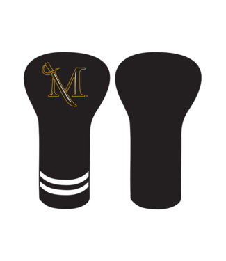 Gold Club Vintage Driver Headcover