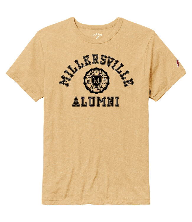 League Heather Varsity Gold Alumni Victory Falls Tee