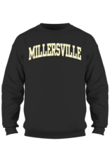 Crewneck Sweatshirt with Ivory Felt