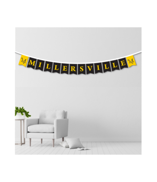 Millersville Felt Letter Banner