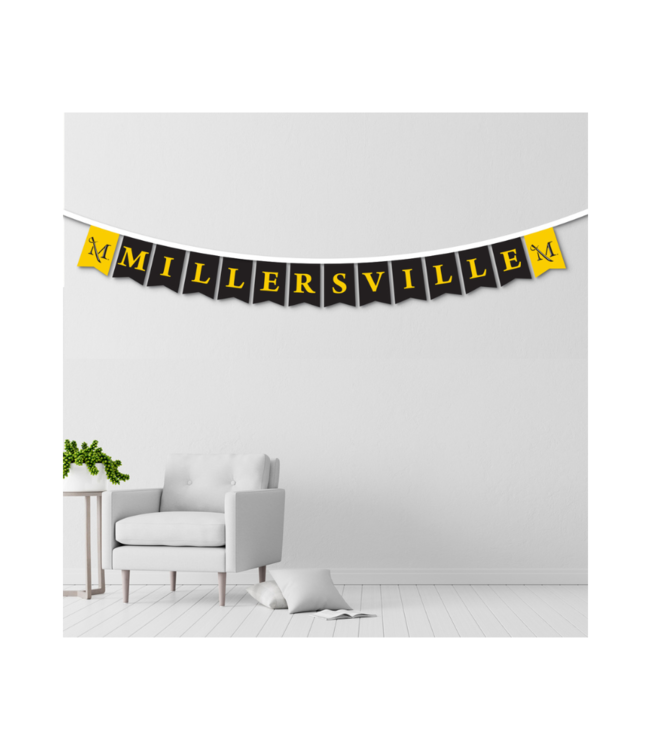Millersville Felt Letter Banner