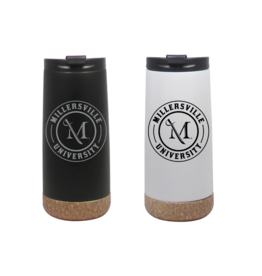 Cork Bottom Insulated Travel Mug Personalized / Engraved Stainless