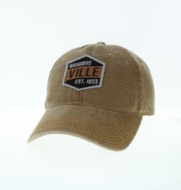 Camel Dashboard Adjustable Cap with The "Ville" Patch