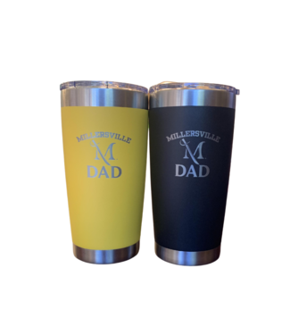 Laser Engraved Millersville Dad Tumbler