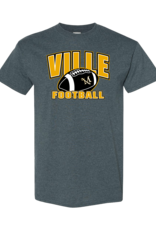 Ville Football Tee Dark Heather