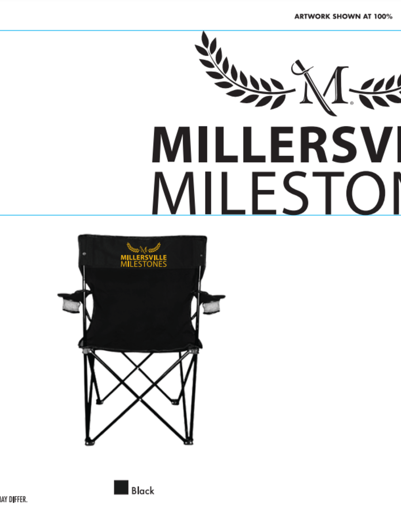 Millersville Milestones Lawn Chair