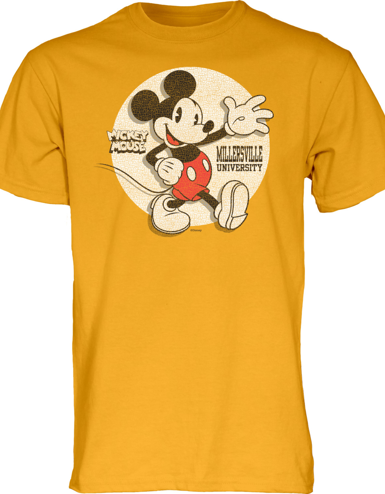 Redwolf - Mickey Urban Art - Disney Official T-shirt-3XL Yellow