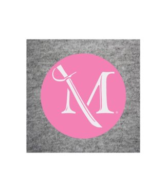 M Sword Breast Cancer Awareness Button
