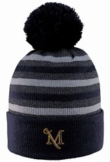 Doc Marled Yarn Cuff Beanie with Pom