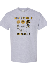 Millersville Logos Tee