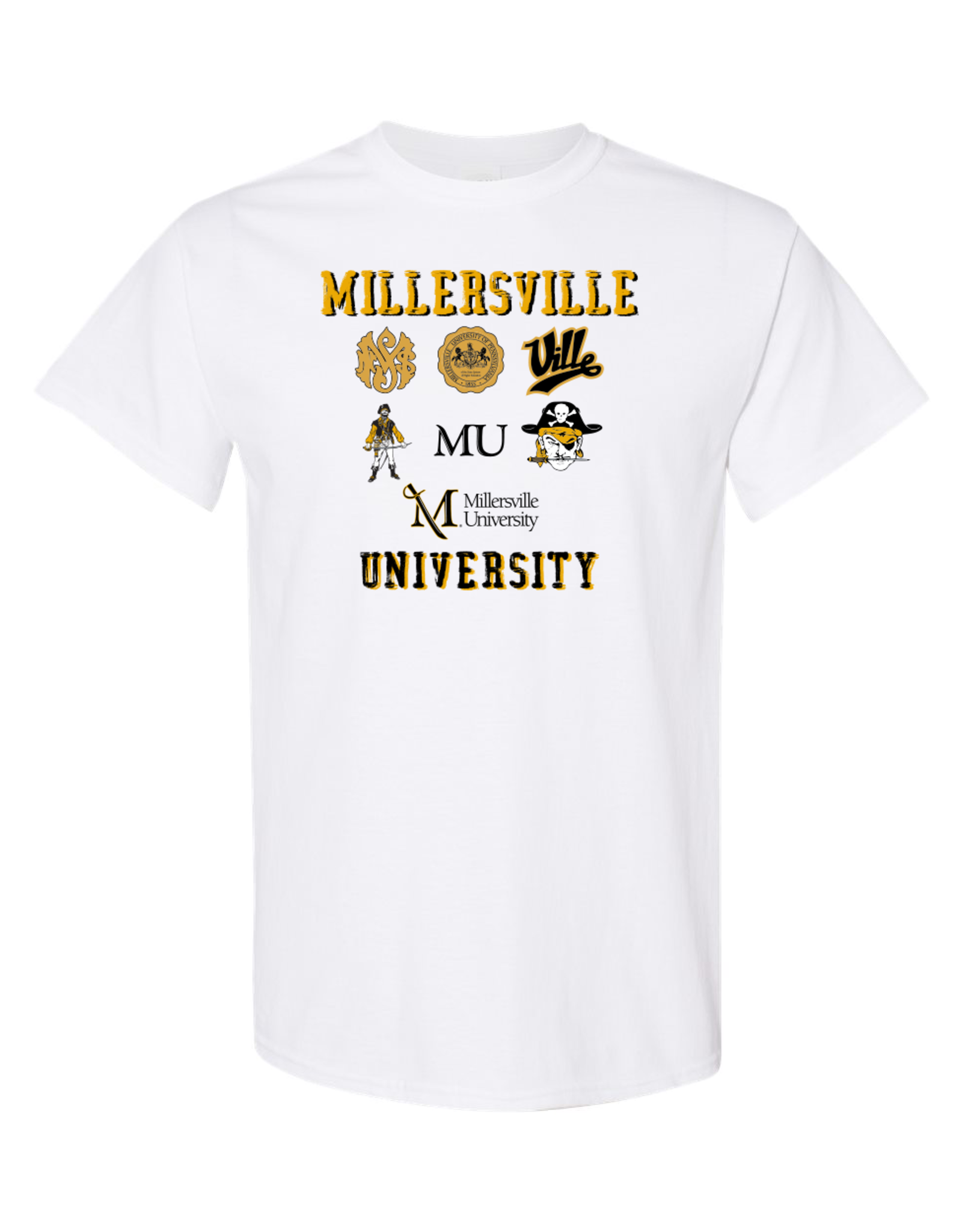 Millersville Logos Tee