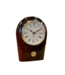 Palm Desk Clock - Silver