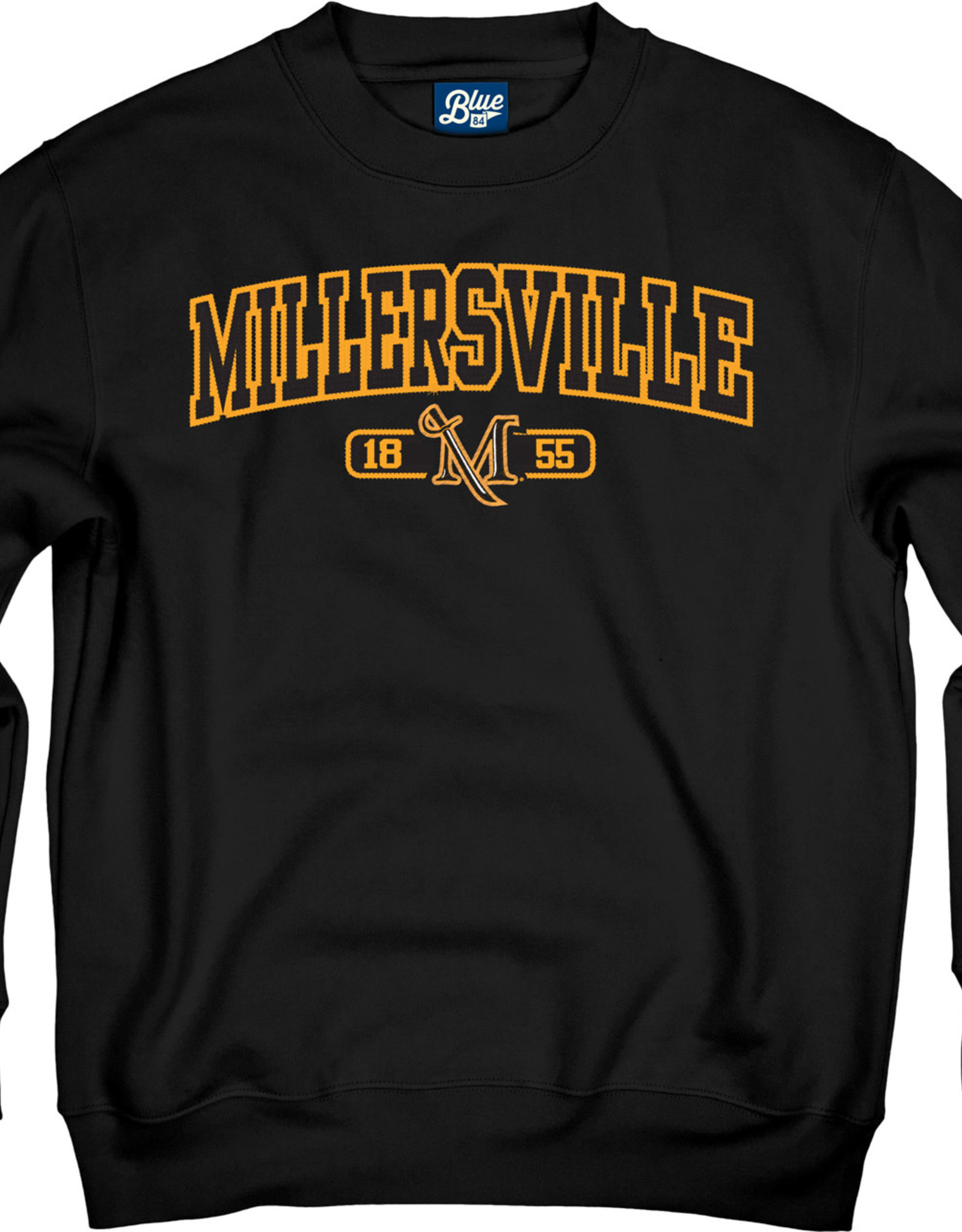 Premium Crewneck With Millersville 1855 Sewn