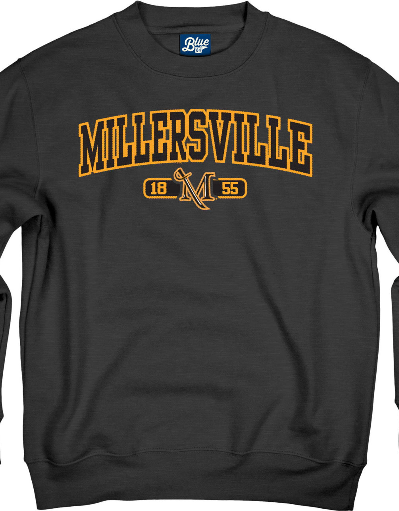 Premium Crewneck With Millersville 1855 Sewn - Millersville