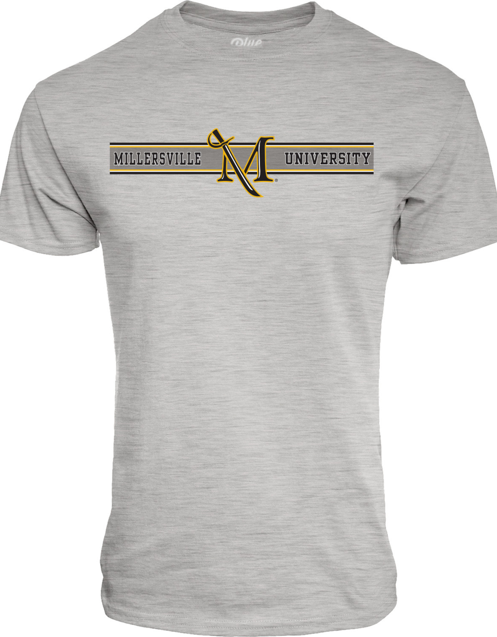 Ringspun Tee with Millersville University Across Chest
