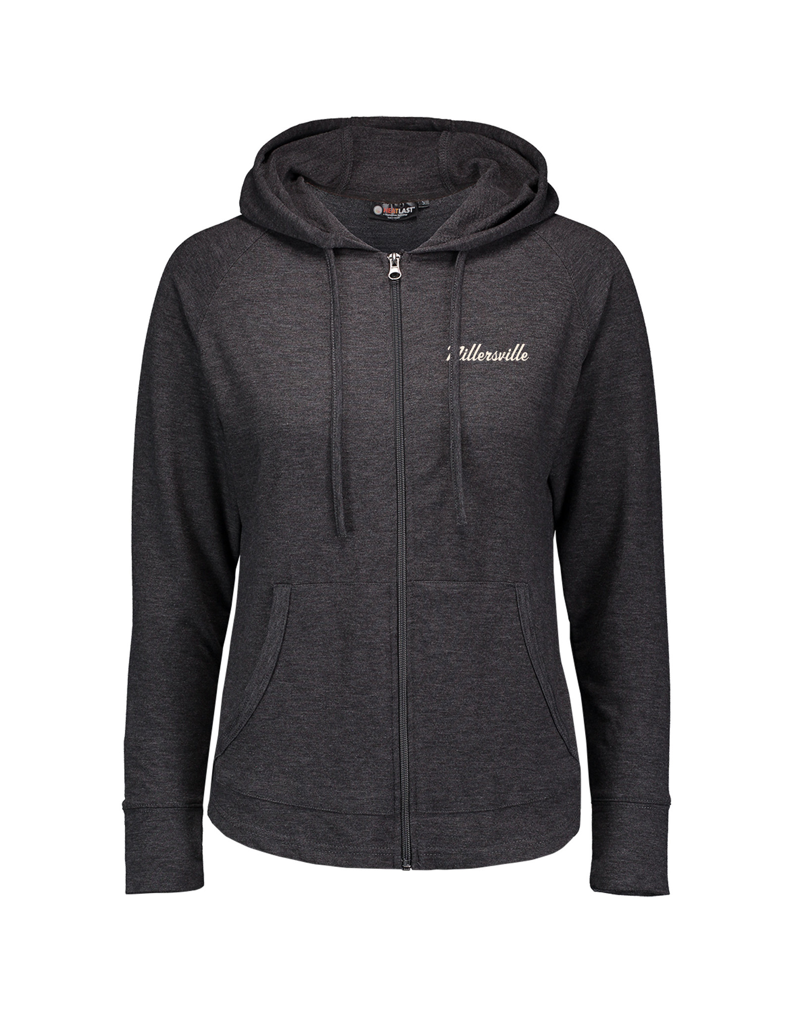 Women's Heatlast Faux Cashmere Full Zip Heather Black