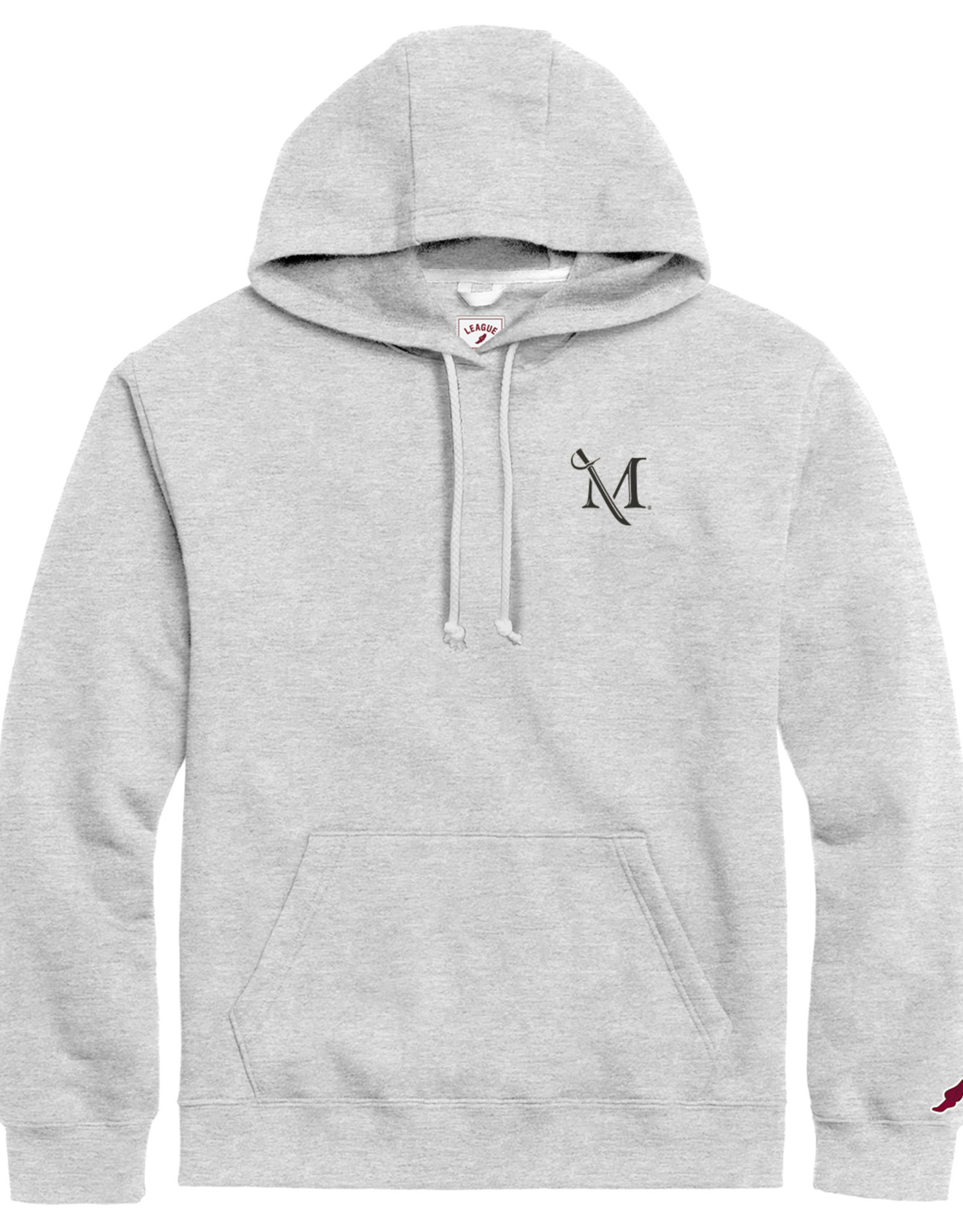 League Essential Fleece Hood Left Chest Embroidery